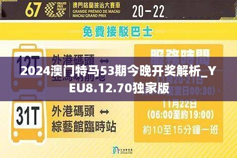 2025年澳門特馬今晚,探索澳門特馬的世界，2025年的今晚